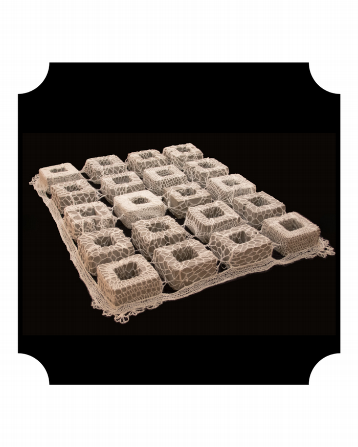 “Comfort Blanket” sculpture.