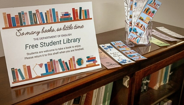 Free Student Library Bookcase