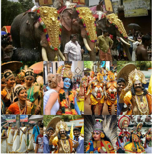 A collage of images from the festival.