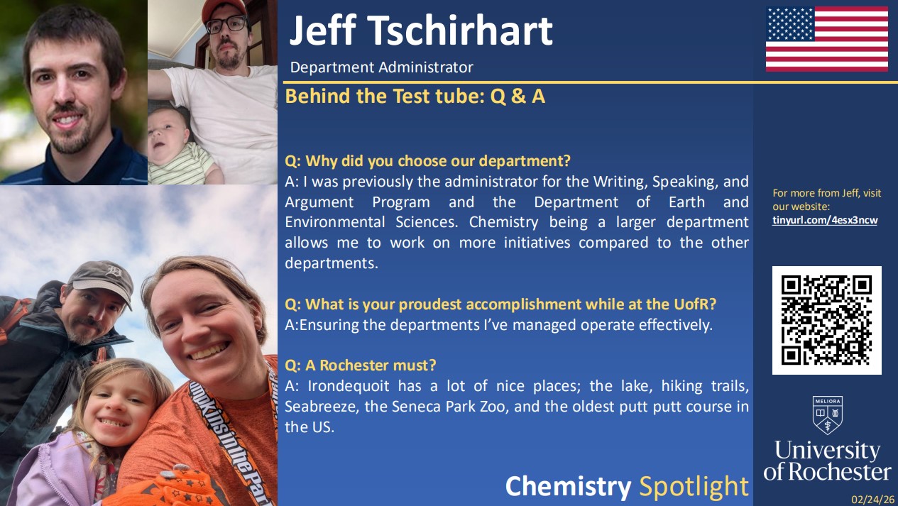 A poster featuring the person's image and the answer to two profile questions.