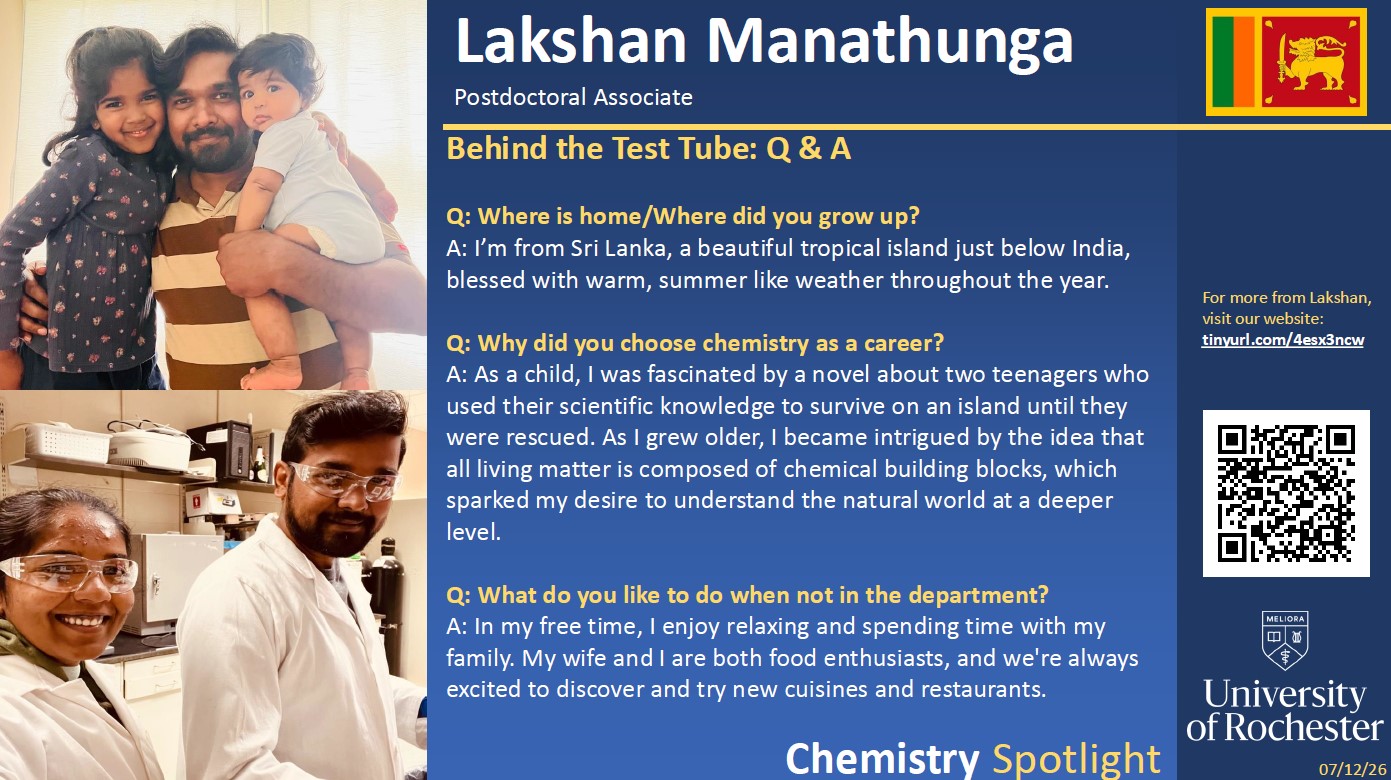 A poster featuring the person's image and the answer to two profile questions.