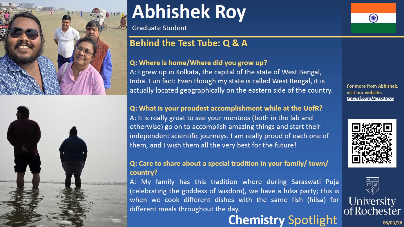 A poster featuring the person's image and the answer to two profile questions.
