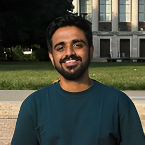 Headshot of Rohith Rajendran.