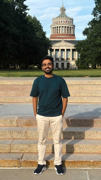 Headshot of Rohith Rajendran.