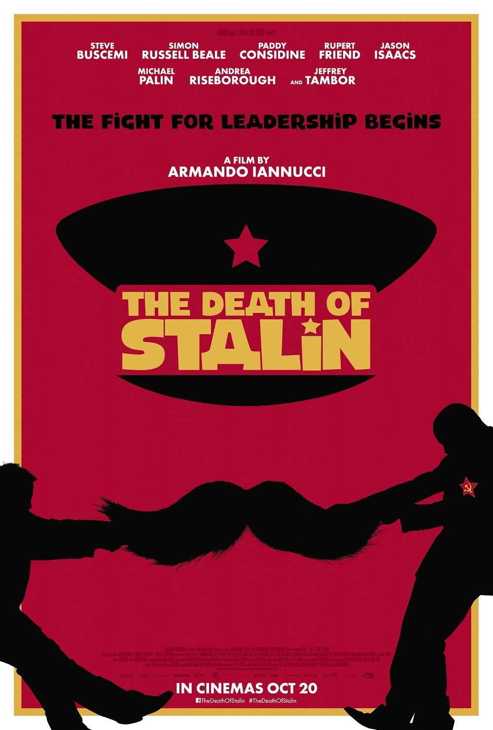 Poster for the film The Death of Stalin