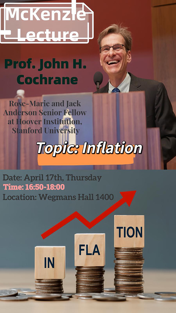 The lecture poster.