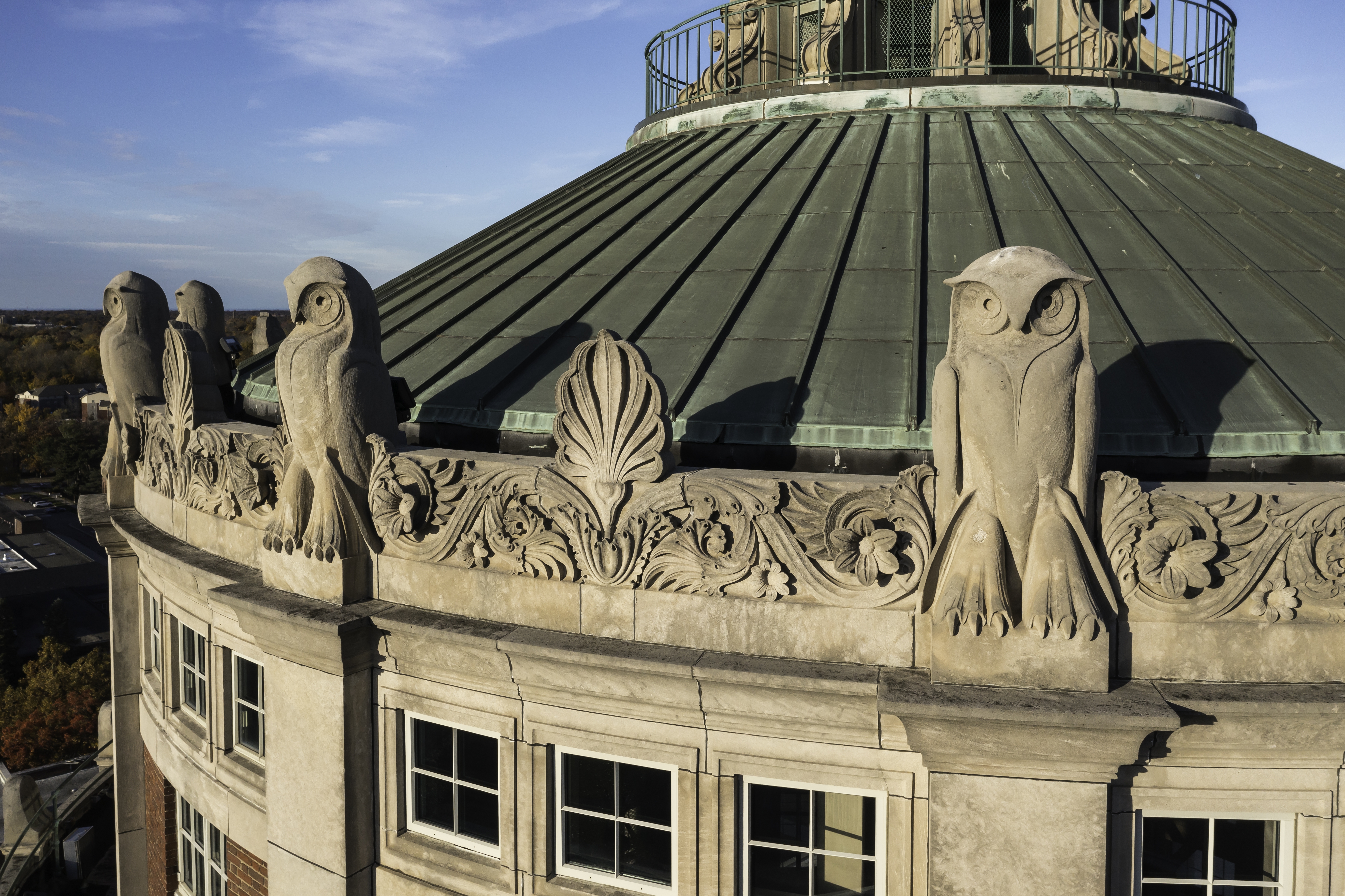 Top of Rush Rhees Library