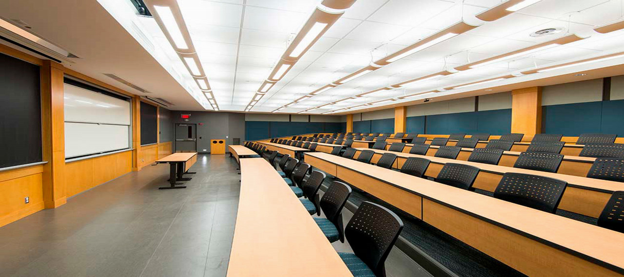 Classroom at the University of Rochester