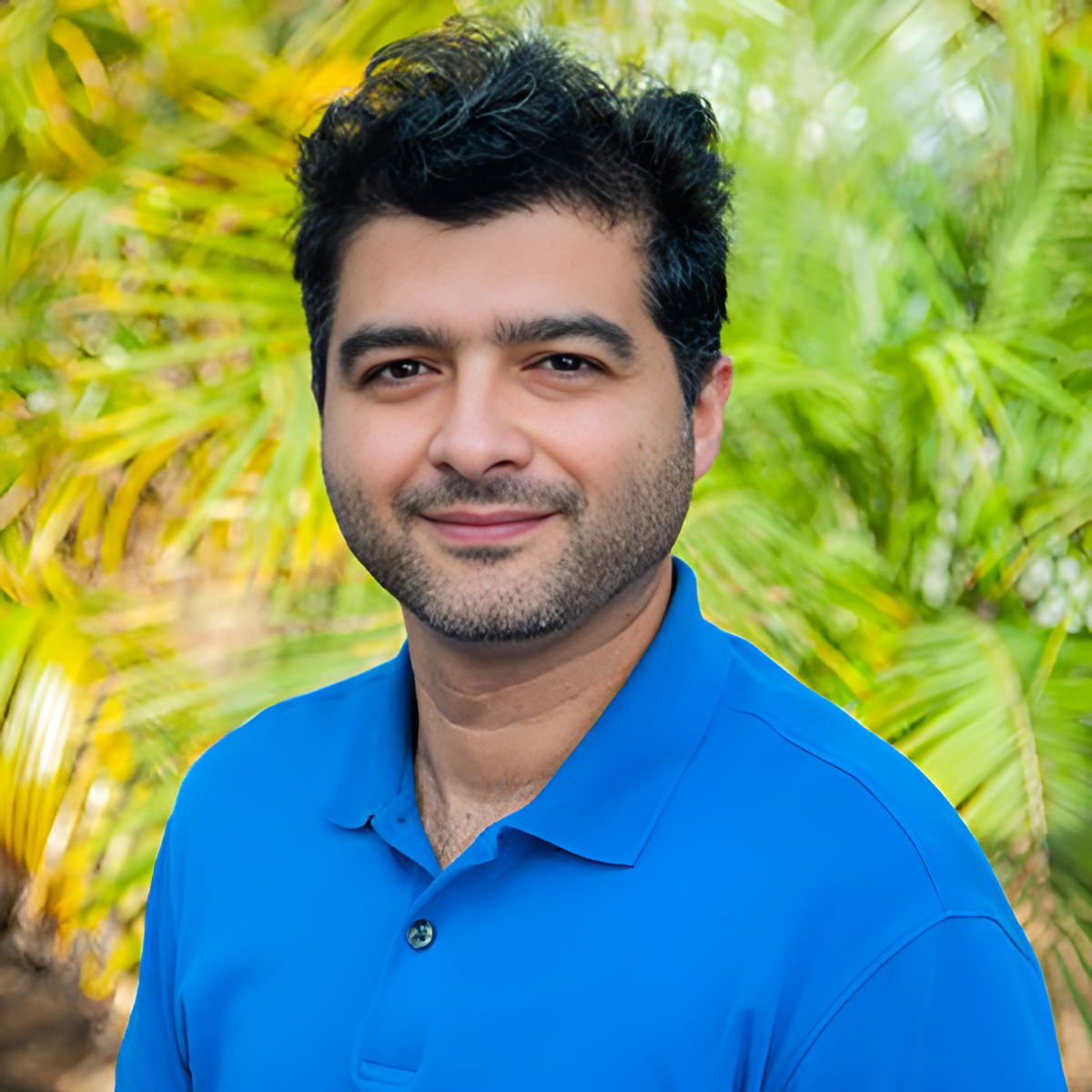 Headshot of Pedram Roushan.