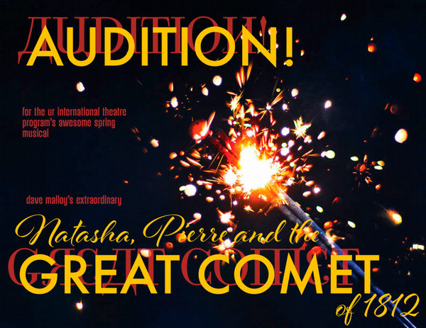 Great Comet Auditions