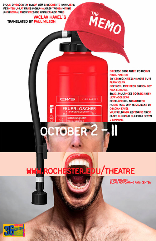 Poster for the production